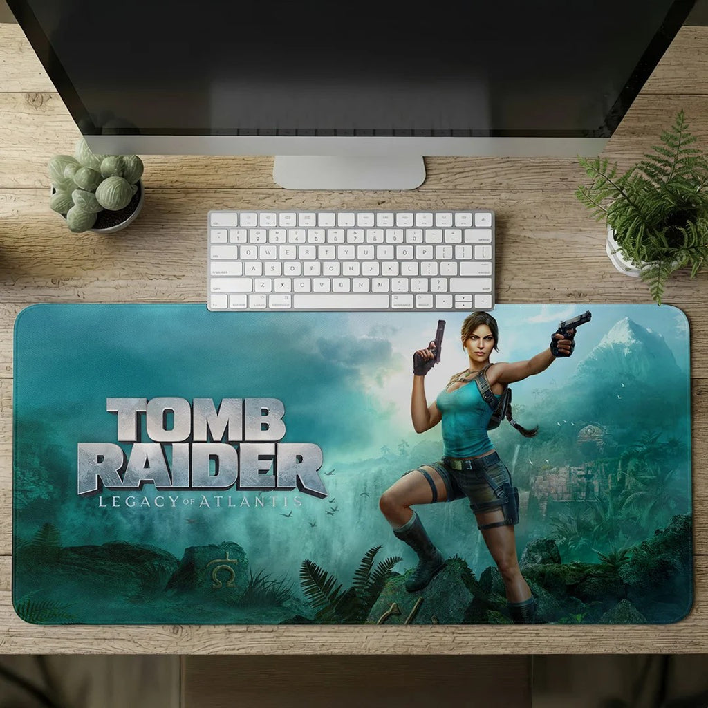 Tomb Raider: Legacy of Atlantis Custom Gaming Desk Mat – GNE8594