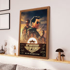 Top Gun 40th Anniversary 2026 Rectangle Canvas With Inner Frame – TMTHU5569