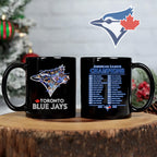 Toronto Blue Jays 2025 American League Champions Ceramic Mug – HOATT14594