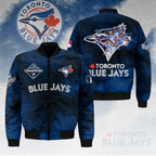 Toronto Blue Jays 2025 American League Champions 3D Bomber Jacket – HOATT14753