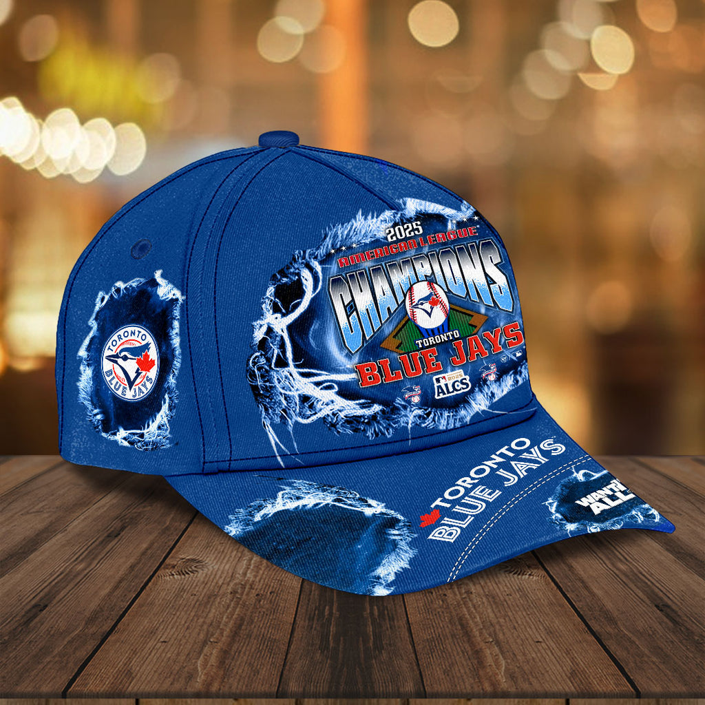 Toronto Blue Jays 2025 American League Champions Classic Cap – HOATT14666