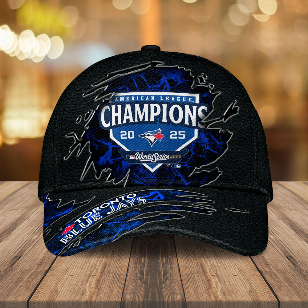 Toronto Blue Jays 2025 American League Champions Classic Cap – MAITM13601