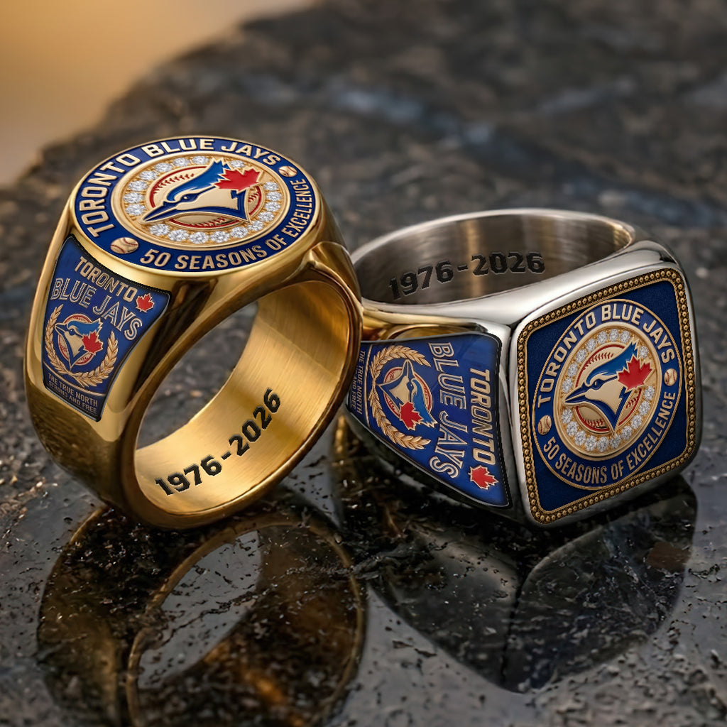 Toronto Blue Jays 3D Engraved Ring – TMTHU6524