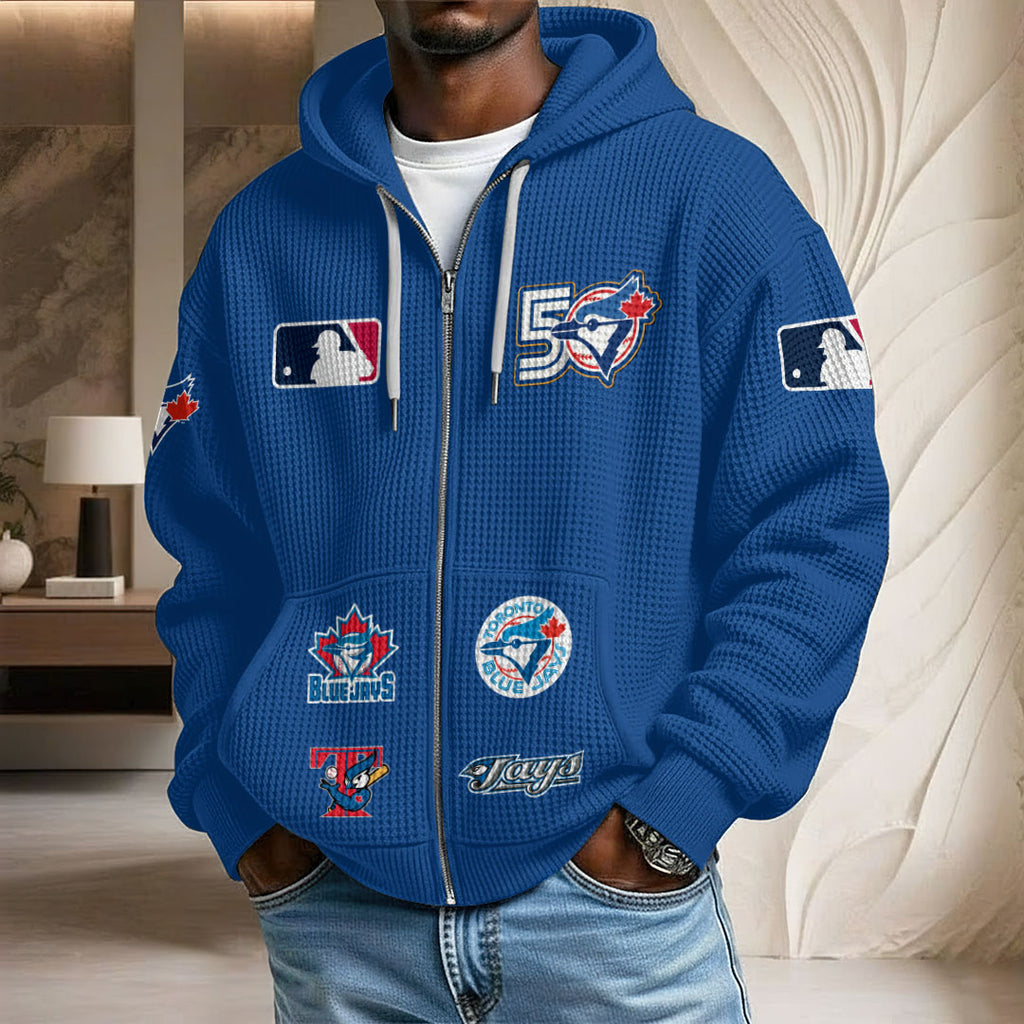 Toronto Blue Jays 3D Unisex Waffle Hoodie – HOATT17157