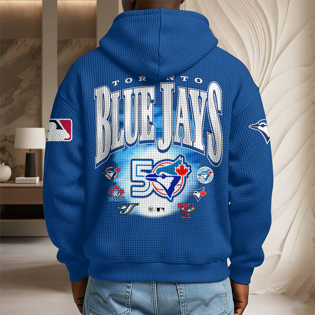Toronto Blue Jays 3D Unisex Waffle Hoodie – HOATT17157
