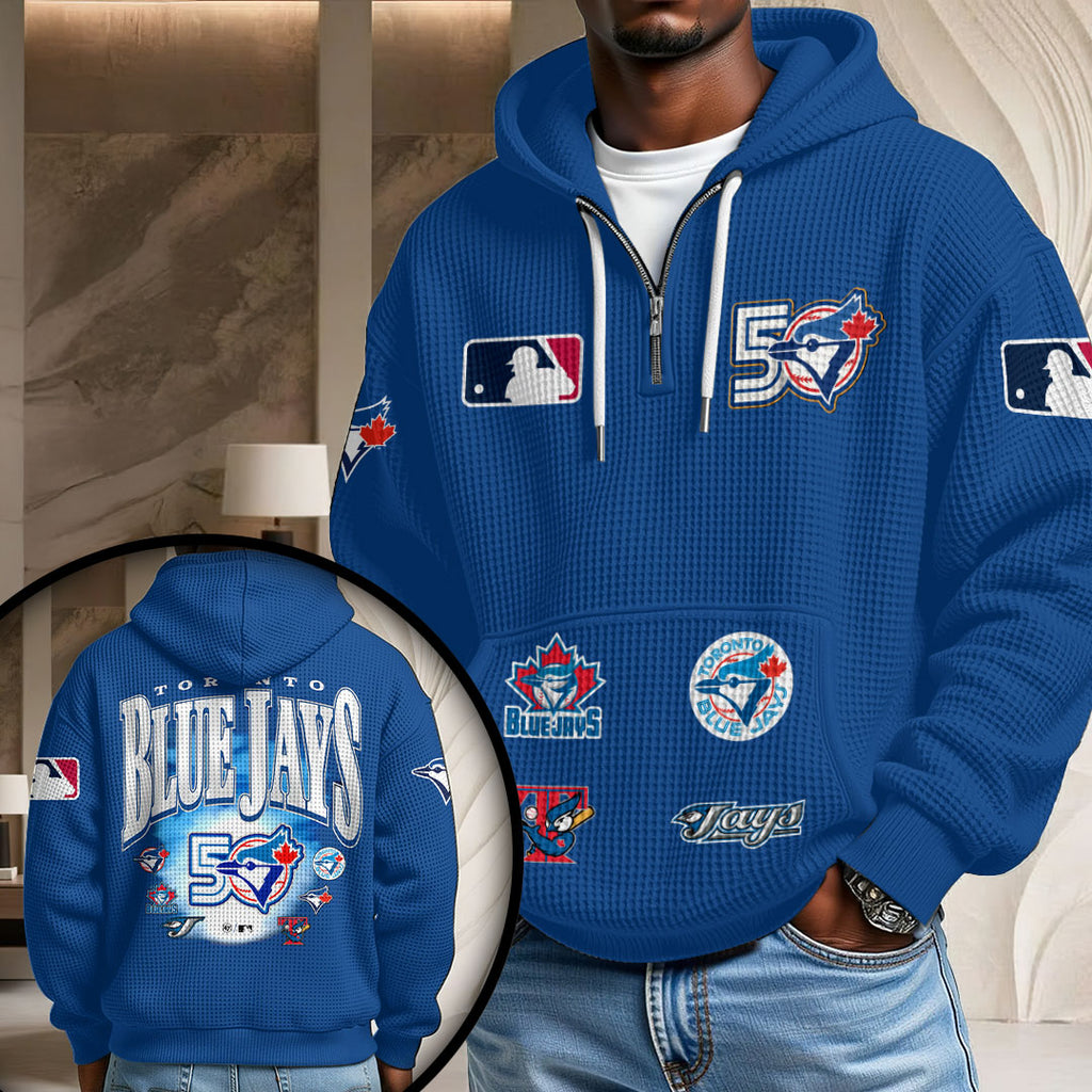 Toronto Blue Jays 3D Unisex Waffle Hoodie – HOATT17157