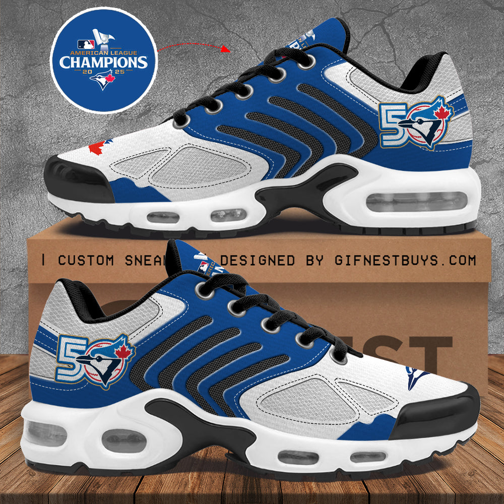 Toronto Blue Jays 50th Anniversary Air Max Shoes – TANTN21982
