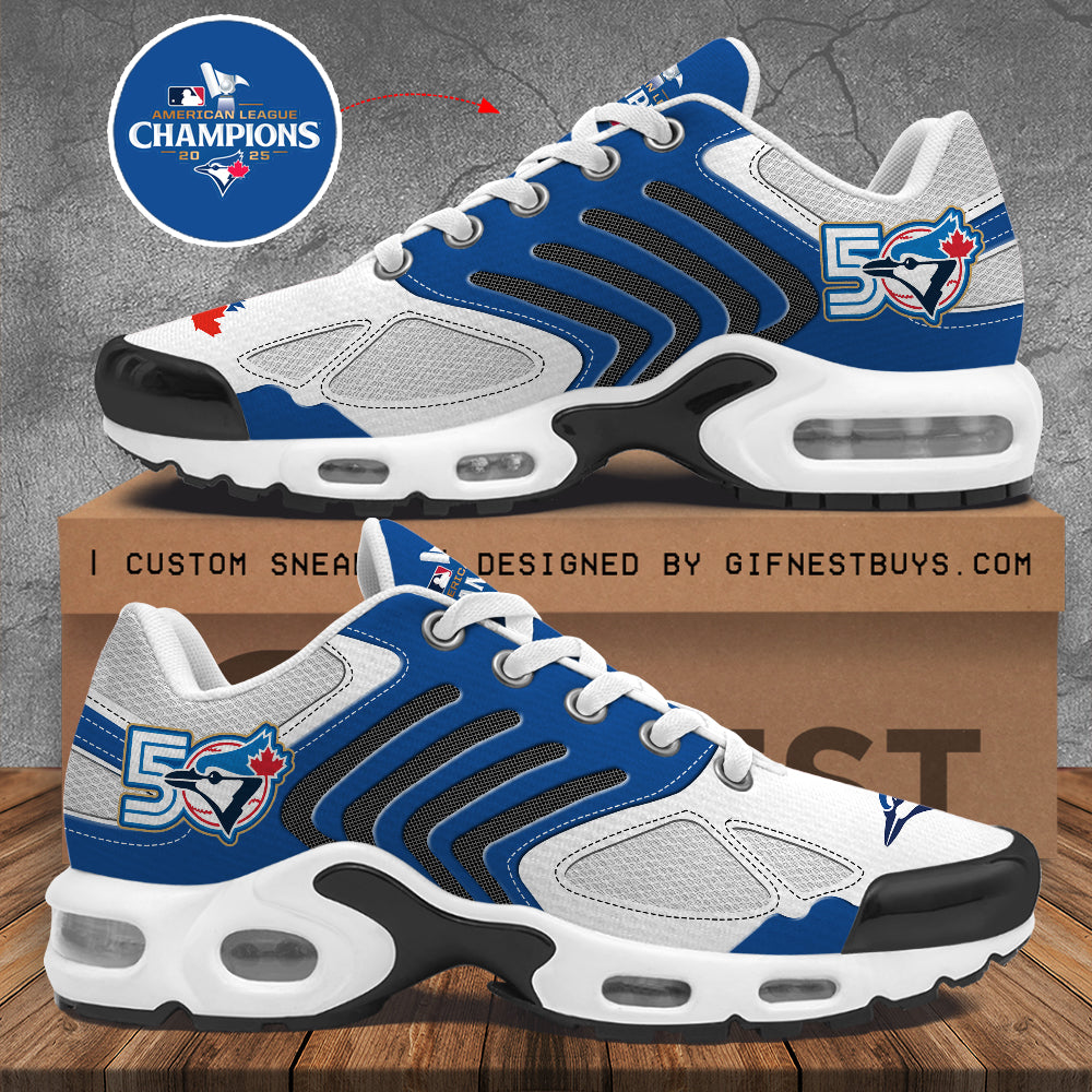 Toronto Blue Jays 50th Anniversary Air Max Shoes – TANTN21982