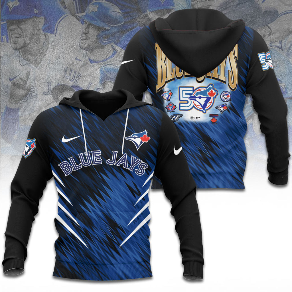 Toronto Blue Jays 50th Anniversary 3D Apparel – TANTN22079