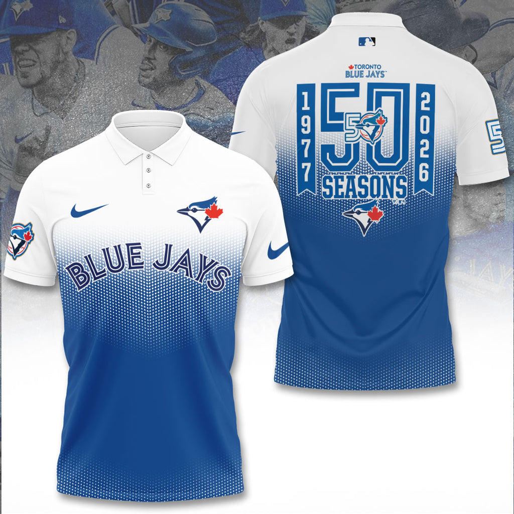 Toronto Blue Jays 50th Anniversary 3D Apparel – TANTN22080