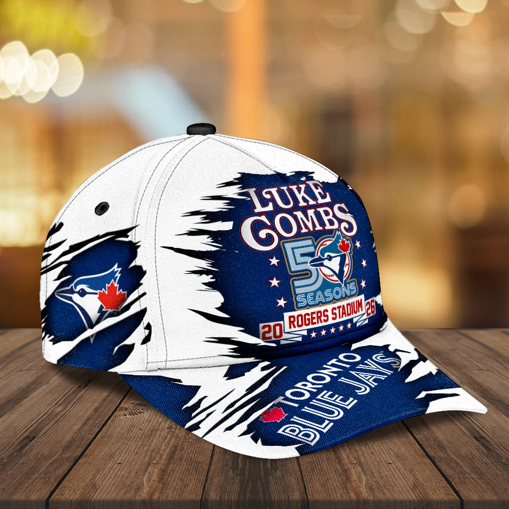 Toronto Blue Jays 50th Anniversary Classic Cap – GNE7524