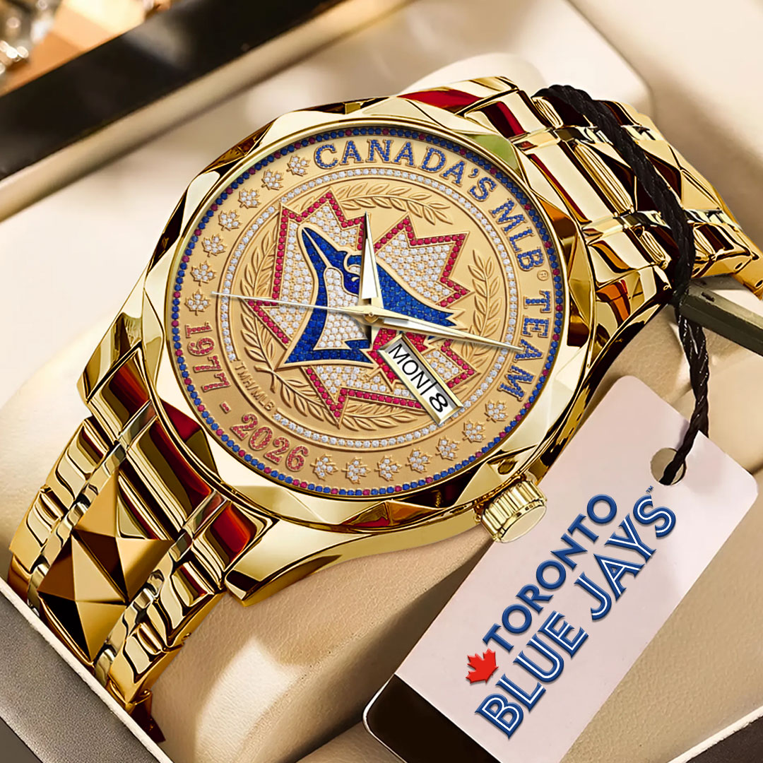 Toronto Blue Jays 50th Seasons Alloy Luxury Quartz Watch – TMTHU4728