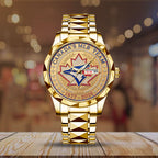 Toronto Blue Jays 50th Seasons Alloy Luxury Quartz Watch – TMTHU4728