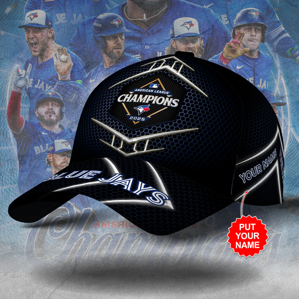 Personalized Toronto Blue Jays WinCraft 2025 American League Champions Classic Cap – TANTN18644