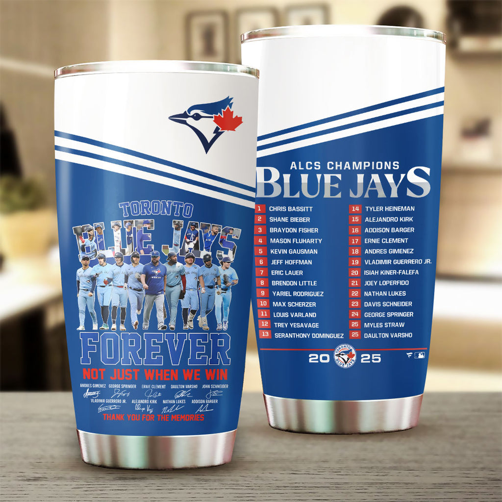 Toronto Blue Jays WinCraft 2025 American League Champions Tumbler Cup – TANTN18645
