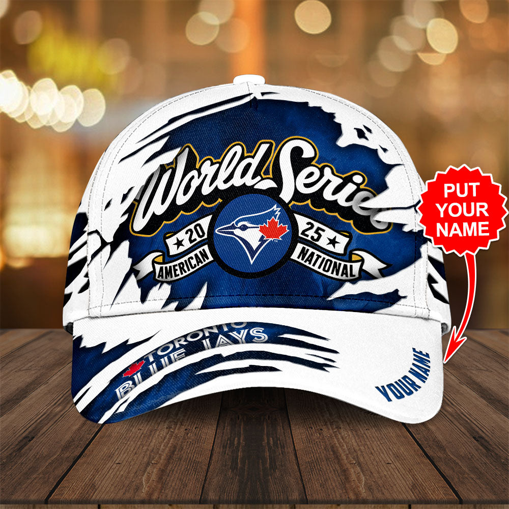 Personalized Toronto Blue Jays World Series 2025 Classic Cap – TANTN17960
