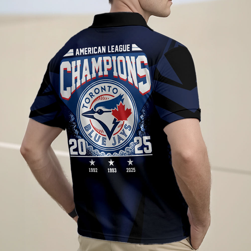 Toronto Blue Jays Zip Polo Shirt – TMTHU2461