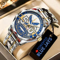 Toronto Blue Jays 50th Anniversary Alloy Luxury Quartz Watch – TANTN21526