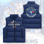 Toronto Blue Jays 3D Sleeveless Down Jacket – GNENEW763