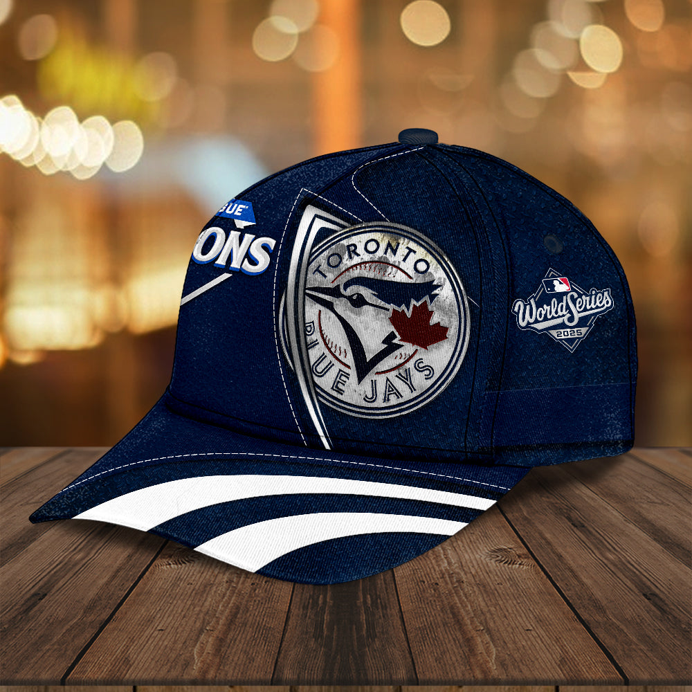 Toronto Blue Jays 2025 American League Champions Classic Cap – HOATT14115