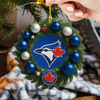 Toronto Blue Jays Custom Shape 2-sided Acrylic Ornament – TMTHU2117