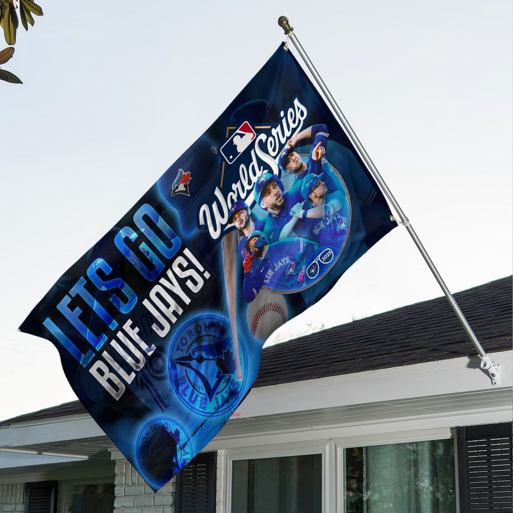 Toronto Blue Jays 3D Double-side House Flag – GNENEW781