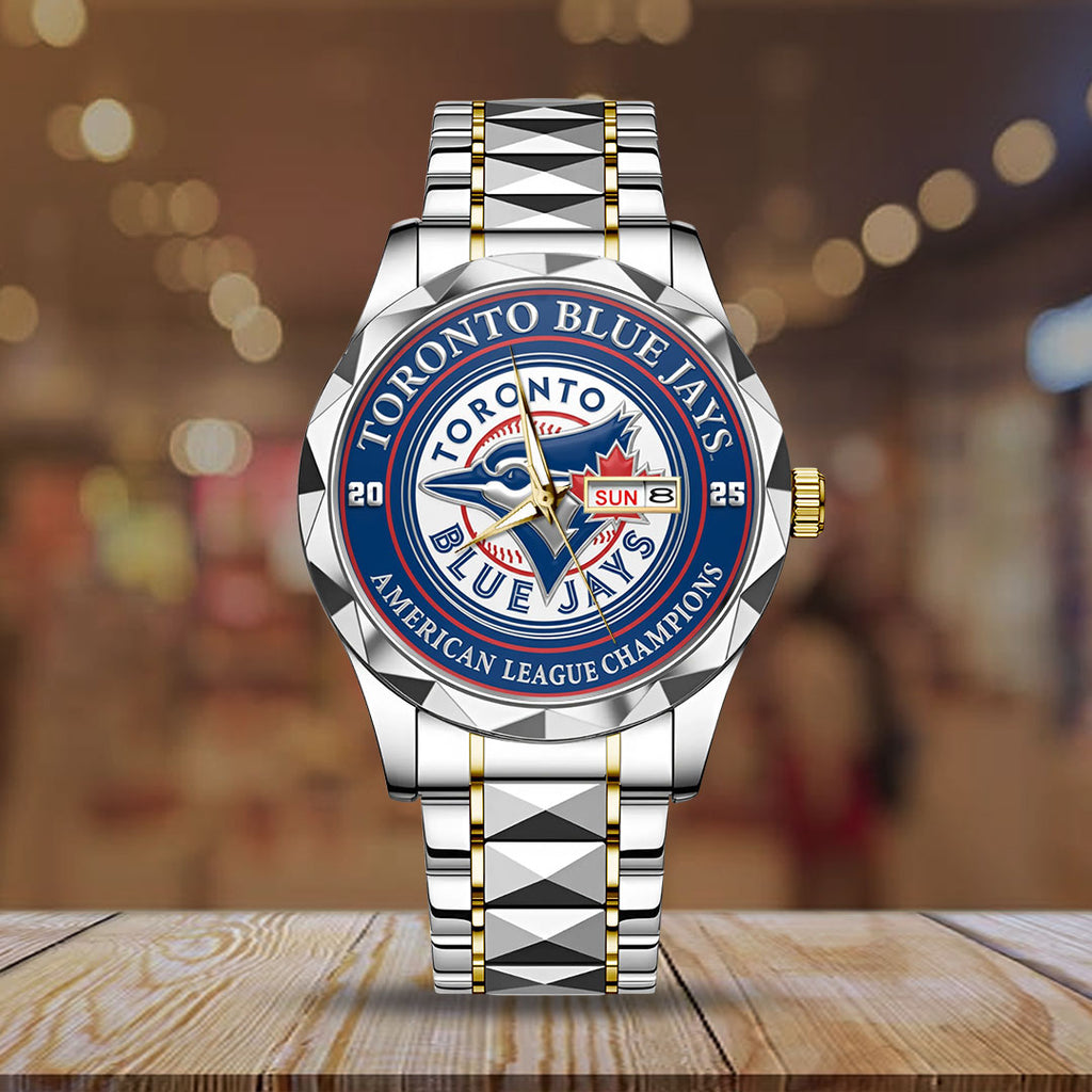 Toronto Blue Jays Alloy Luxury Quartz Watch – TMTHU2452