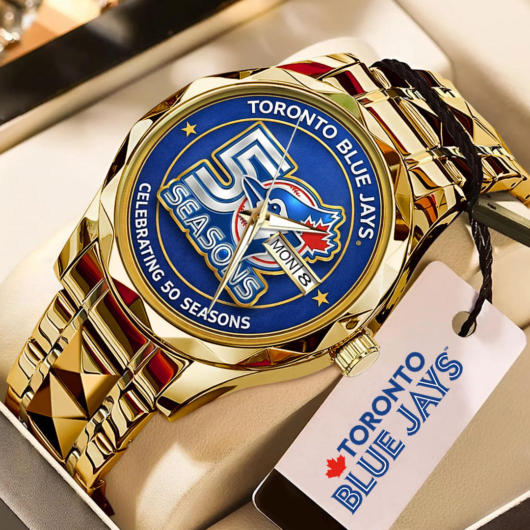 Toronto Blue Jays Alloy Luxury Quartz Watch – TMTHU3370