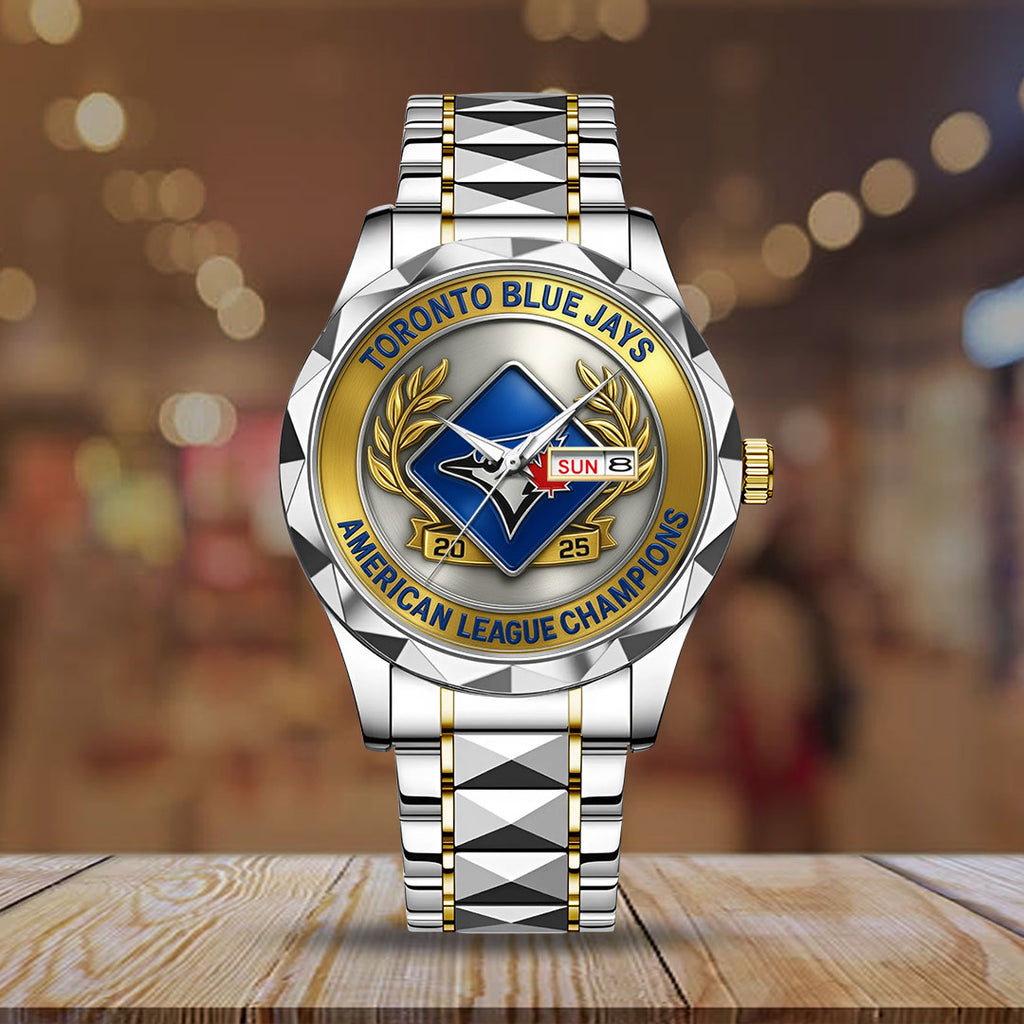 Toronto Blue Jays Alloy Luxury Quartz Watch – TMTHU2195