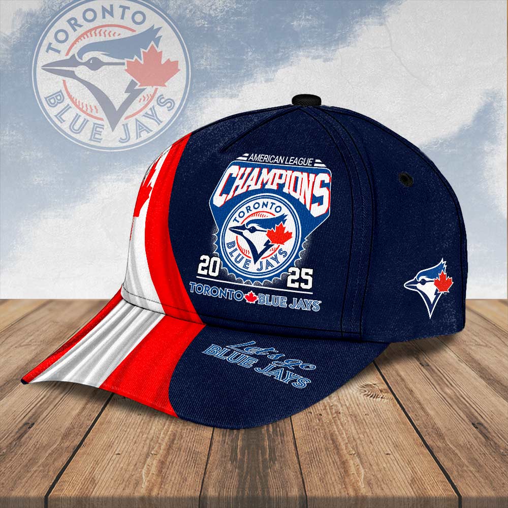 Toronto Blue Jays 2025 American League Champions Classic Cap – HOATT14674