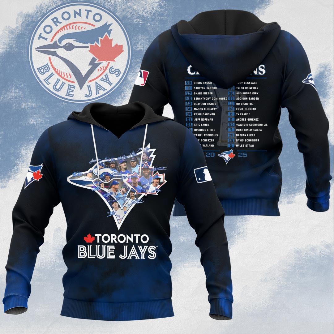 Toronto Blue Jays 2025 American League Champions 3D Apparel – HOATT14563