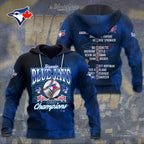 Toronto Blue Jays WinCraft 2025 American League Champions 3D Apparel – TANTN18585
