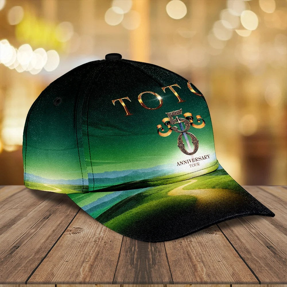 Toto Band 50th Anniversary Tour Classic Cap – MAITM15434