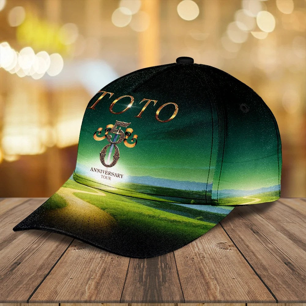 Toto Band 50th Anniversary Tour Classic Cap – MAITM15434