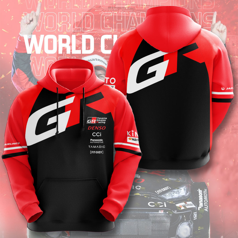 Toyota Gazoo Racing WRT 2025 World Rally Champions 3D Apparel – TMTHU2368