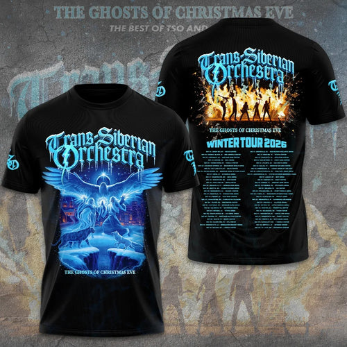 Trans-Siberian Orchestra 30th Anniversary Tour 2026 3D Apparel – GNE8700