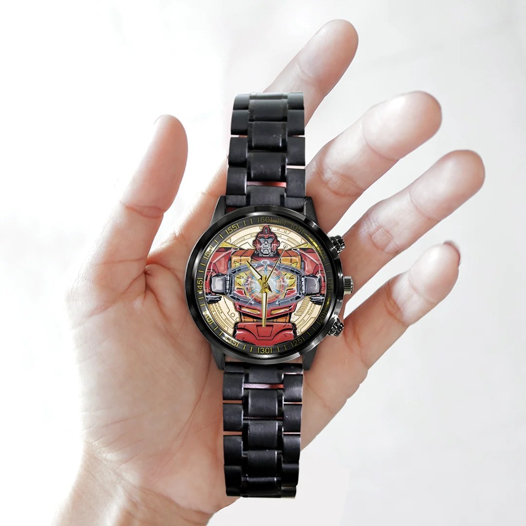 The Transformers: The Movie 40th Anniversary Black Stainless Steel Watch – TANTN25686