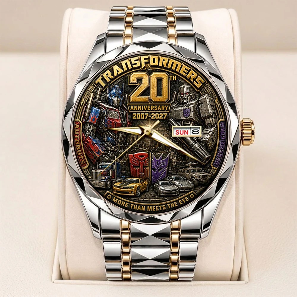 Transformers 20th Anniversary Alloy Luxury Quartz Watch – TANTN25653