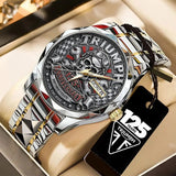Triumph Motorcycles 125th Anniversary 2027 Alloy Luxury Quartz Watch – TANTN26331