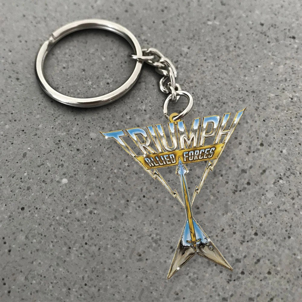 Triumph Band Custom Shape 2-sided Keychain – TANTN25403