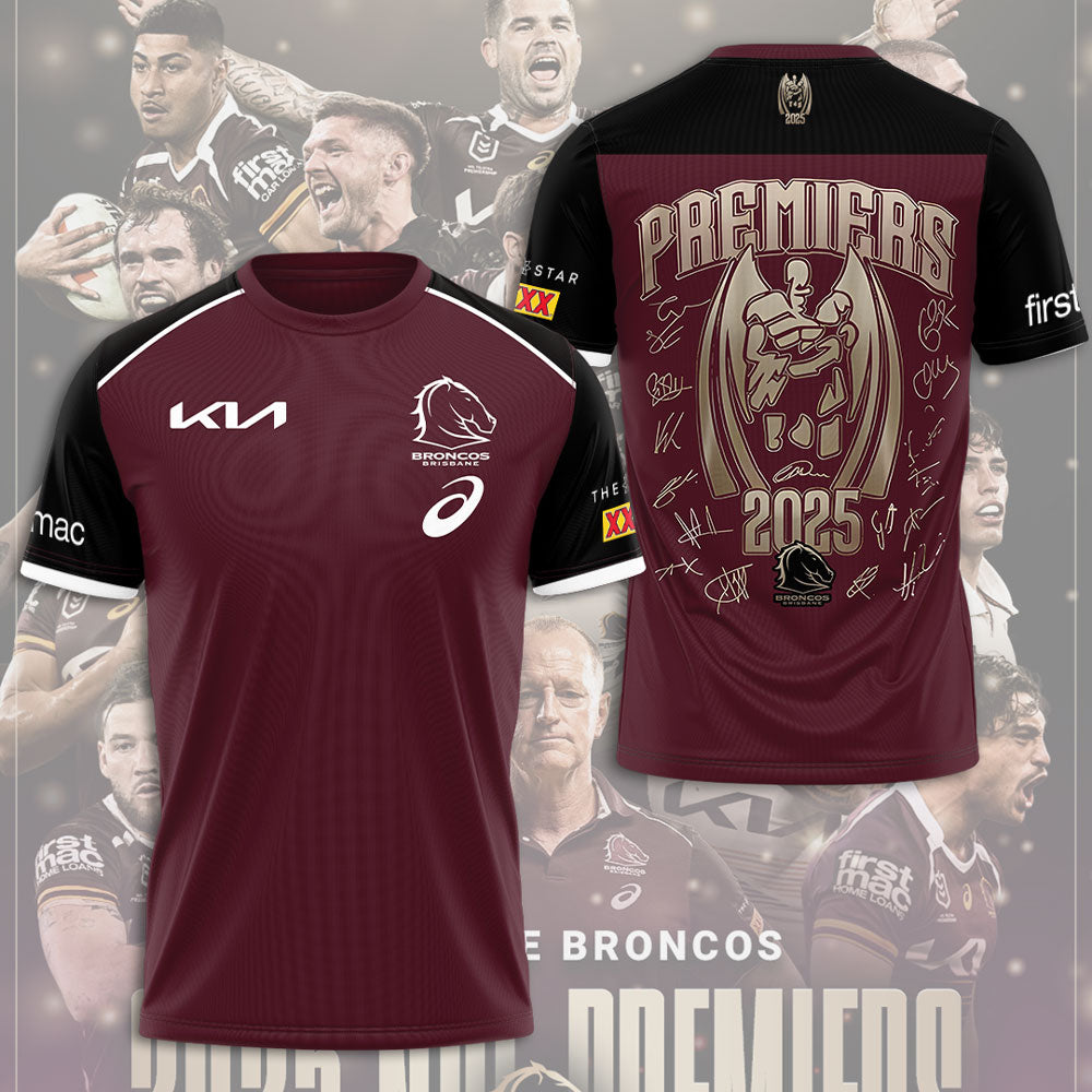 Brisbane Broncos 3D Apparel – TMTHU1333