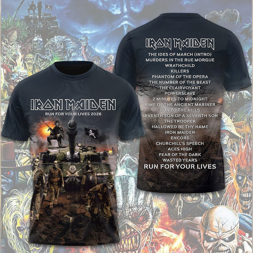 Iron Maiden 3D Apparel – TMTHU4251