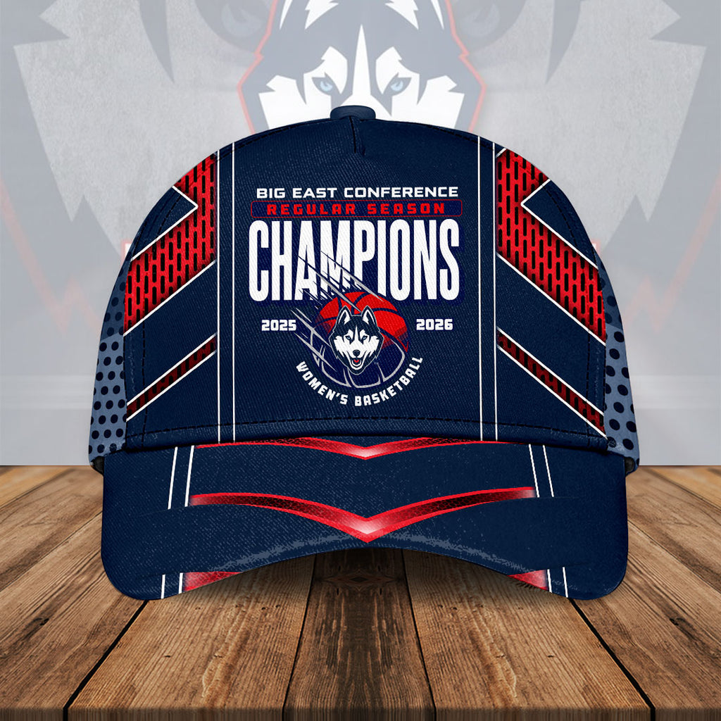 UConn Huskies Women's Basketball 2026 Big East Champions Classic Cap – HOATT16680