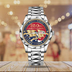 US Marine Corps Alloy Luxury Quartz Watch – MAITM 12344