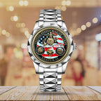 US Marine Corps Alloy Luxury Quartz Watch – MAITM12594