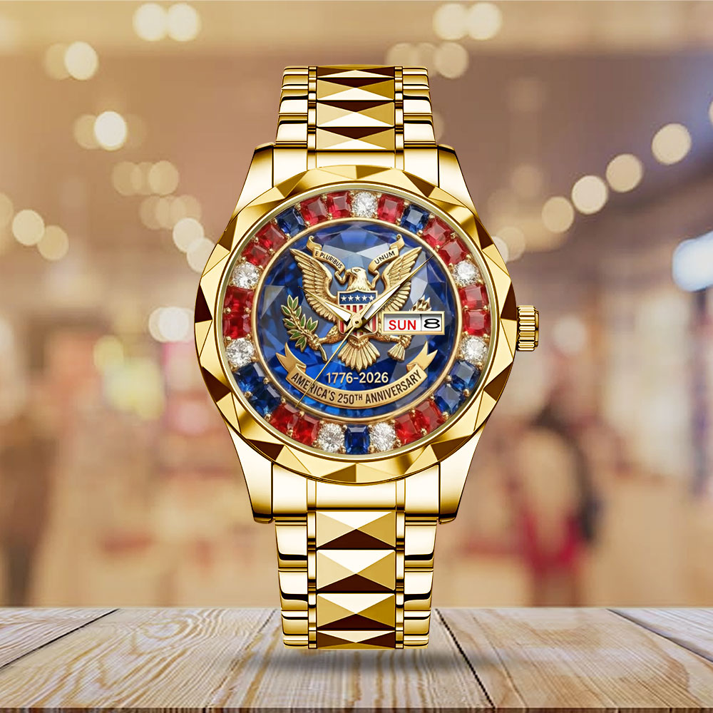 America250 Alloy Luxury Quartz Watch – MAITM14959