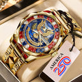 America250 Alloy Luxury Quartz Watch – MAITM14959