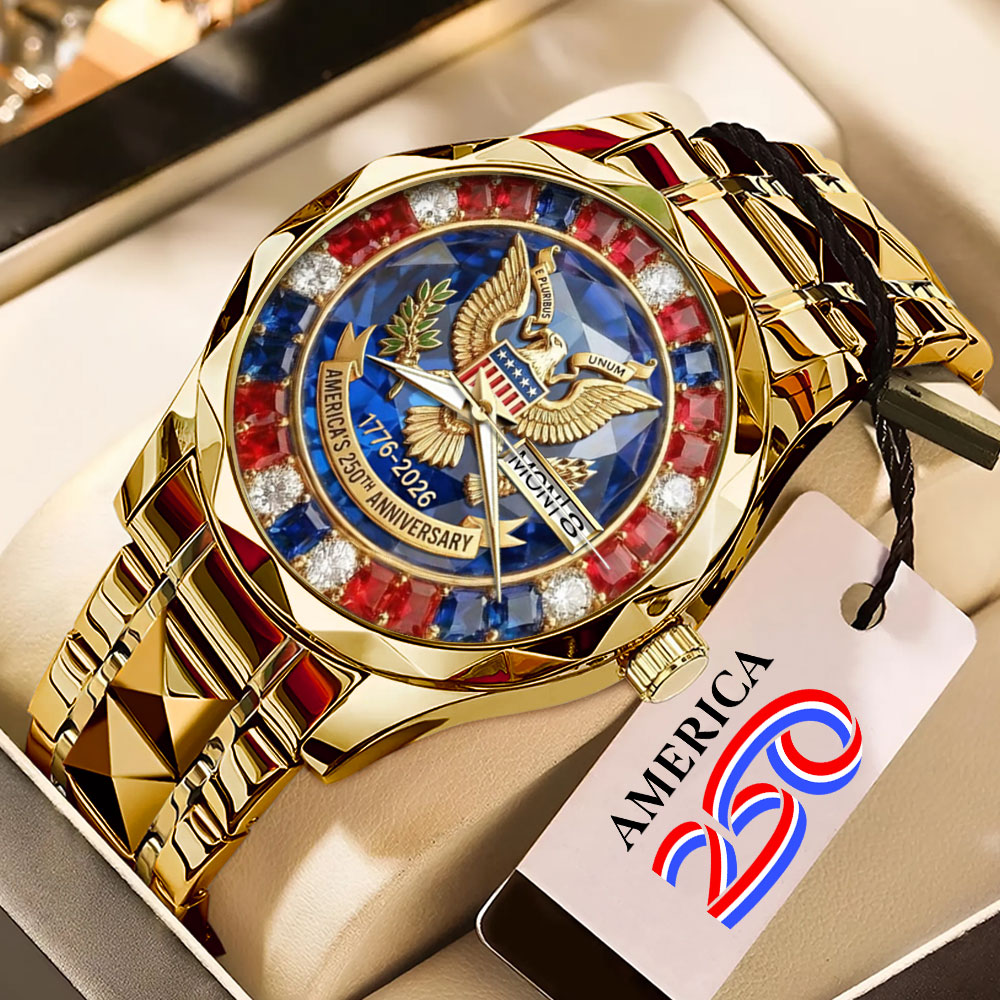 America250 Alloy Luxury Quartz Watch – MAITM14959