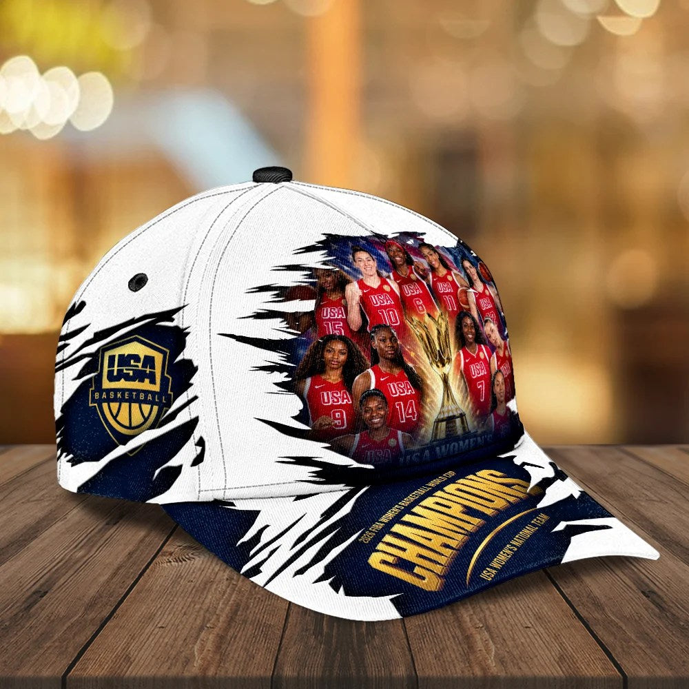 USA 2026 FIBA Women's Basketball World Cup﻿ Champions Classic Cap – GNE8614