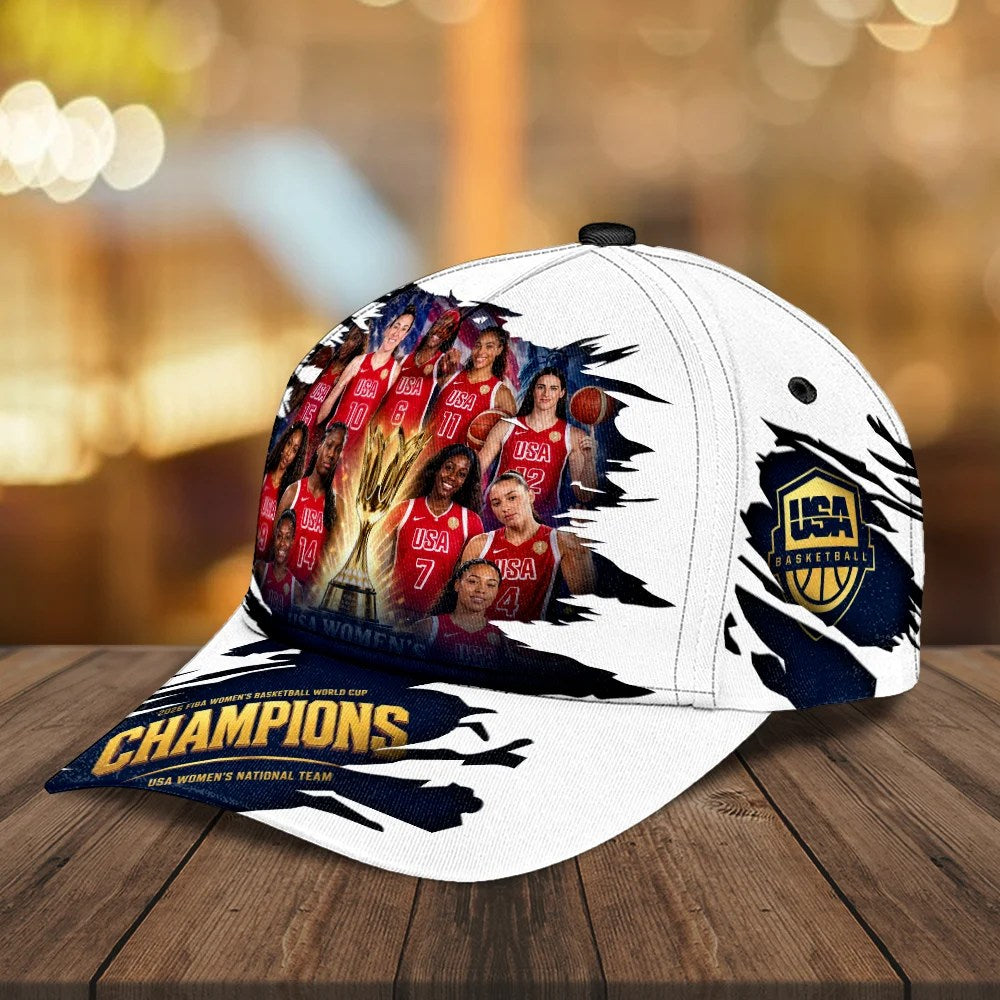 USA 2026 FIBA Women's Basketball World Cup﻿ Champions Classic Cap – GNE8614
